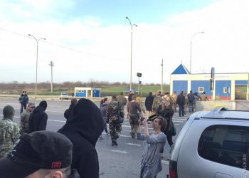 В Одессе снова перекрыли трассу из-за прокурора Стоянова