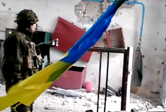 Опубликована видеозапись боев в "промзоне" Авдеевки