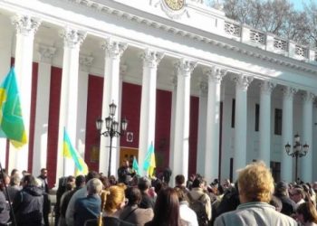 В Одессе продолжается второй "Майдан"