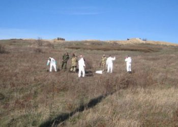 На Донбассе нашли массовое захоронение