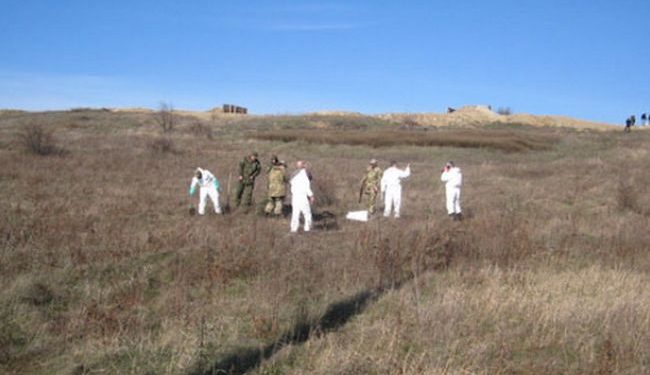 На Донбассе нашли массовое захоронение