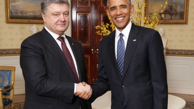 Обама на встрече с Порошенко выдвинул условие