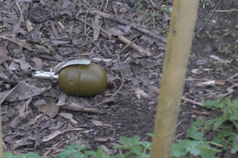 В Ровно на детской площадке нашли боевую гранату РГД-5