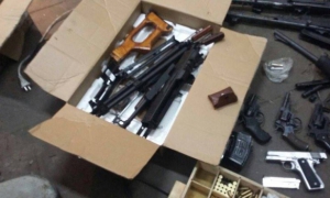 В цеху бывшего бойца «Айдара» в Киеве найден крупный арсенал оружия