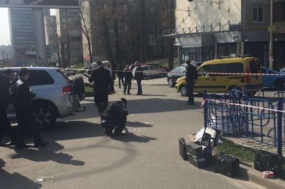 В Киеве на месте убийства бизнесмена избили съемочную группу, - СМИ