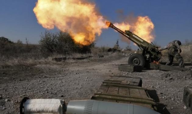 В Вербное воскресенье боевики обстреляли из тяжелой артиллерии Правдовку