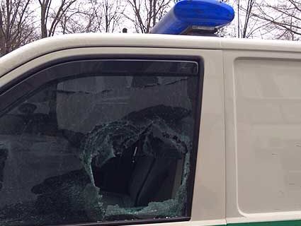 В Запорожской области неизвестные обстреляли машину инкассаторов
