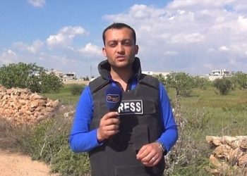 В Сирии журналист получил ранения во время прямого эфира