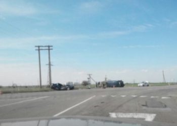 Опубликовано видео с места ДТП на повороте на Кирилловку