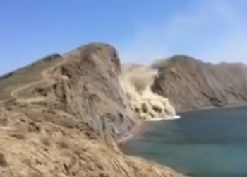 В Крыму обрушился в море мыс Хамелеон, - пресса