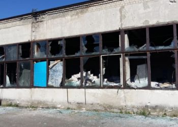 Боевики из артустановок расстреляли жилой сектор в Торецке