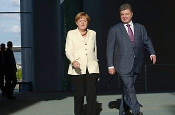 Порошенко и Меркель обсудили Минск и санкции против России