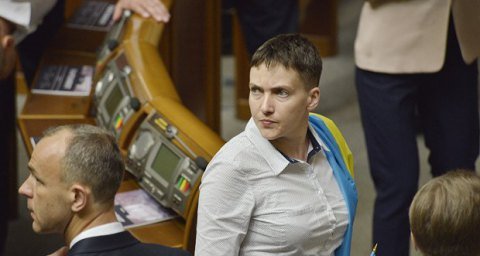 Савченко отказалась от статуса участника АТО