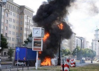 В Берлине случился мощный взрыв