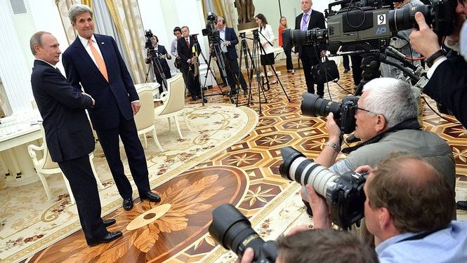 В Москве прошла встреча Керри и Путина