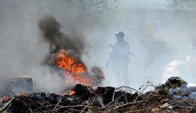 Под Мариуполем украинские солдаты подорвались на мине, один погиб