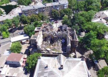 В Одессе рухнул памятник архитектуры "Масонский дом"