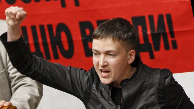 Савченко призывает украинцев попросить прощения за погибших на Донбассе