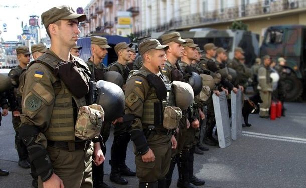 В Киеве на взятке поймали командира роты Национальной гвардии