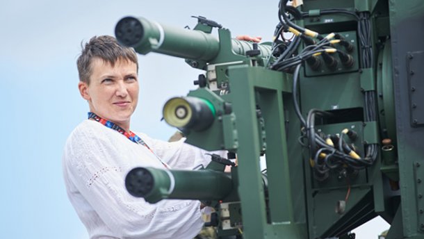 Савченко рассказала, как можно покончить с войной на востоке Украины
