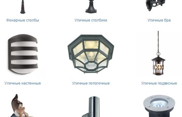 Уличное освещение – особенности выбора