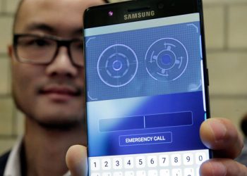 Новинка Galaxy Note 7 получит сканер сетчатки глаза