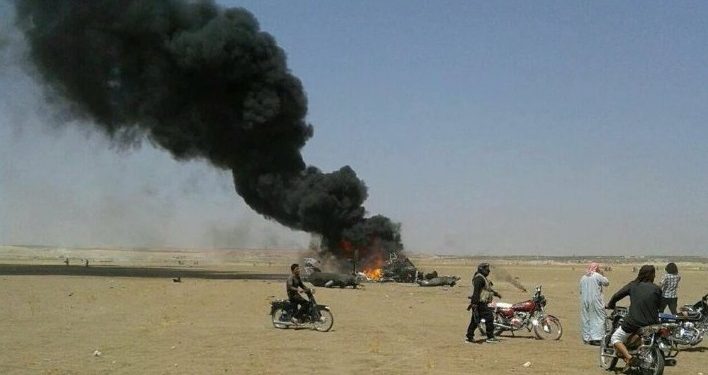 В Сирии под Алеппо сбили вертолет Российской Федерации