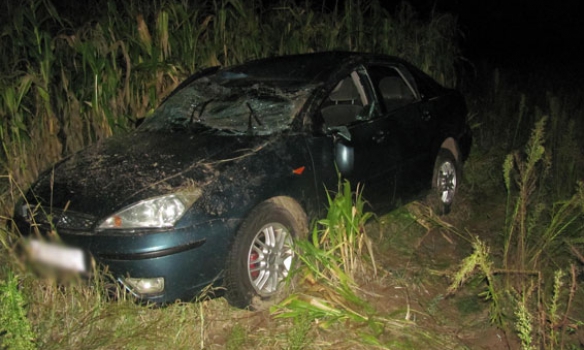 В Черниговской области пьяный водитель наехал на 3 детей