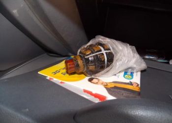 Правоохранители задержали немца с гранатой