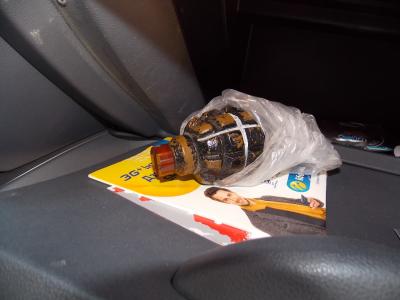 Правоохранители задержали немца с гранатой