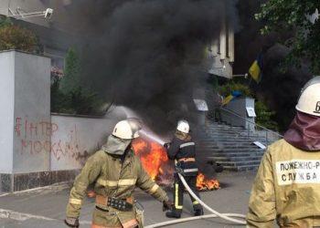 Участников нападения на "Интер" в Киеве задержали