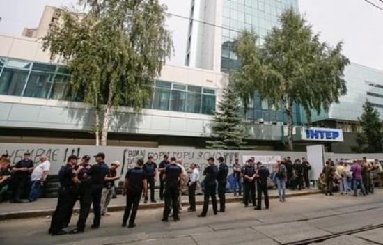 Участники митинга под "Интером" выдвинули свои условия