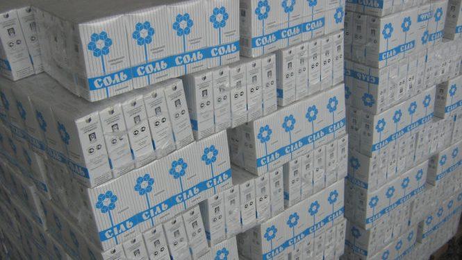 В Россию запретят ввозить украинскую соль