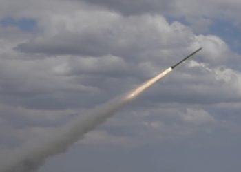 Опубликовано эксклюзивное видео испытаний украинской управляемой ракеты