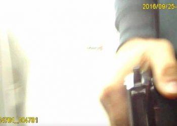 Опубликованы скриншоты с нагрудной камеры погибшего полицейского в Днепре