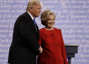 Хиллари Клинтон обошла Дональда Трампа в первом раунде теледебатов