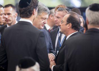 Президент Украины прилетел в Израиль на похороны Шимона Переса