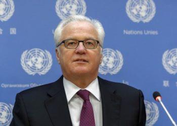 Чуркин в знак протеста покинул заседание Совбеза ООН