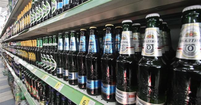 В Украину увеличился объем поставок российского пива