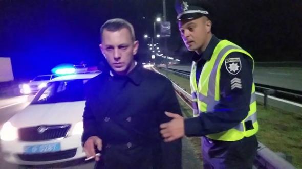 Под Киевом пьяный водитель протаранил микроавтобус с пассажирами