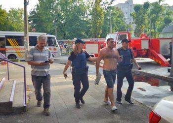 В МВД считают пожар на Интере провокацией