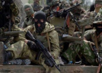 Под Донецк прибыли российские солдаты