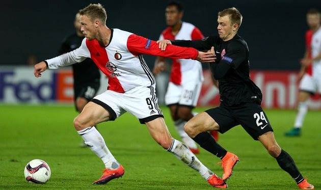 "Заря" - "Фейенорд": результат матча группового этапа Лиги Европы