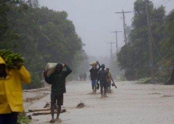 В сети появилось видео вида на ураган «Мэттью» из космоса