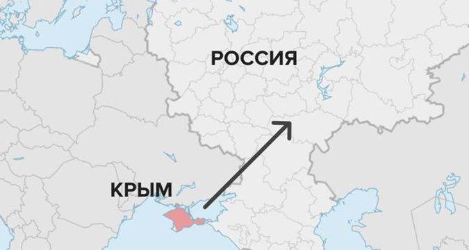 Астрономы заметили сдвиг Крыма в сторону России