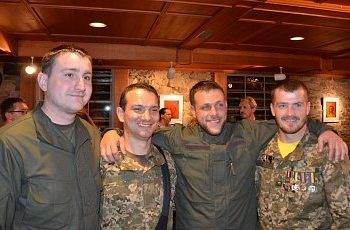 Бойцы АТО в США преодолели 10-километровый марафон