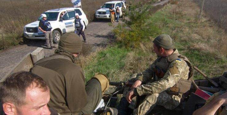 Террористы запугивают представителей ОБСЕ минами