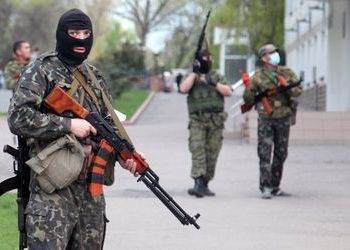 В Донецке боевики учились «голыми руками» останавливать миротворцев