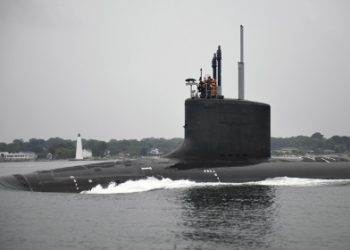 В США ввели в эксплуатацию новую подводную лодку «Иллинойс»