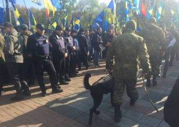 В Киеве в марше «Свободы» приняли участие около 5 тыс. человек